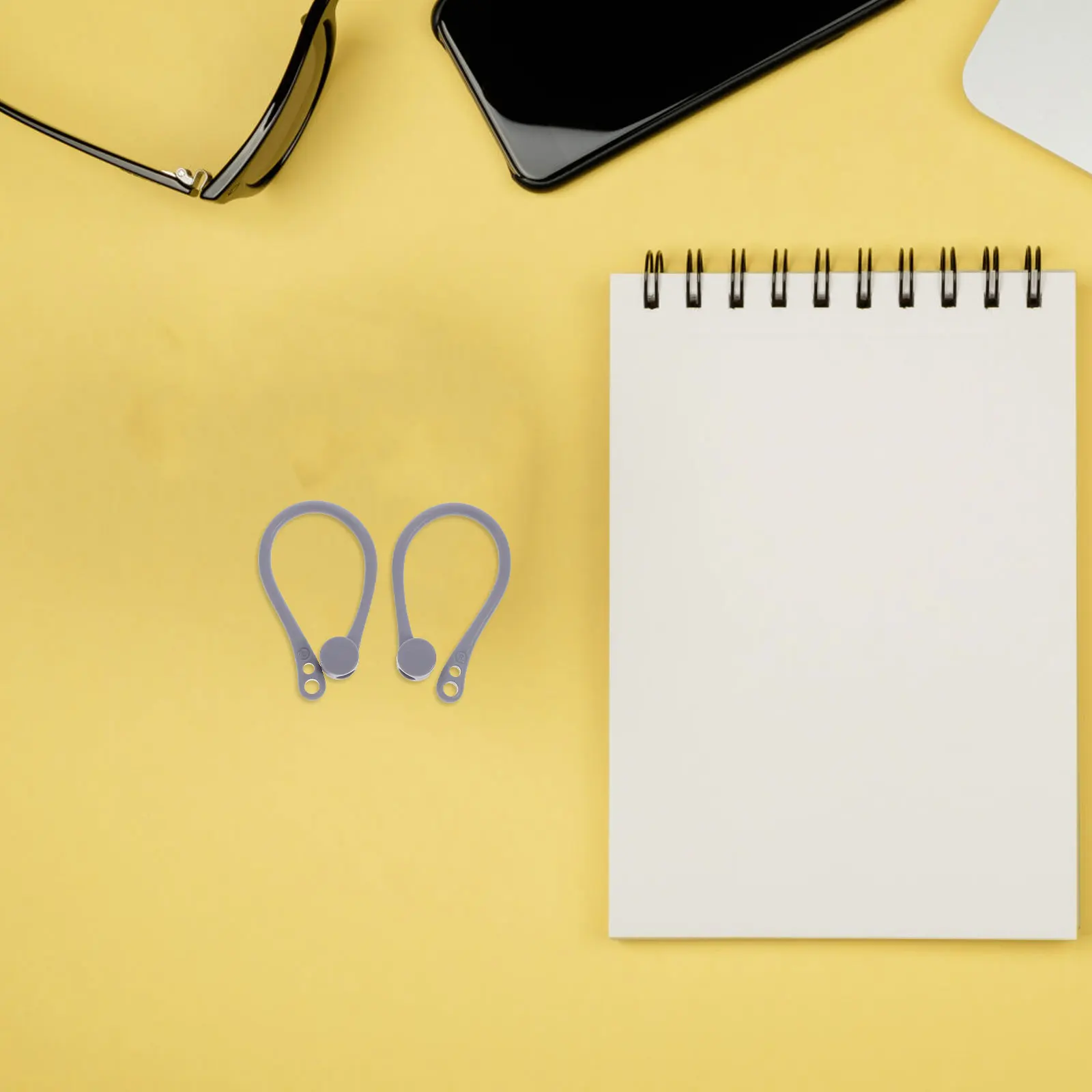 

Earphone Protector Case 2 Pairs Anti-Lost Ear Hook For Sports Cycling Outdoor Activities Earpiece Holder