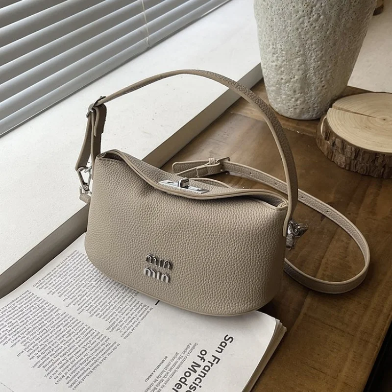 Модная женская большая сумка из тонкой кожи с повседневным винтажным повседневным уютным эффектом ​