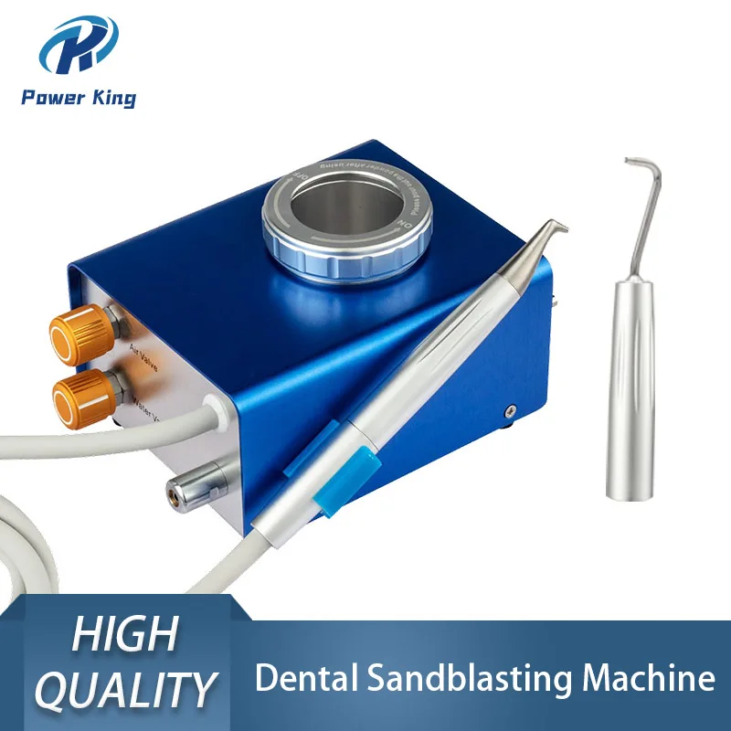 Dental Sandblasting Unit Polishing Sandblaster Machine Lab Cleaning Air Water Teeth Clean Equipment Polisher Jet