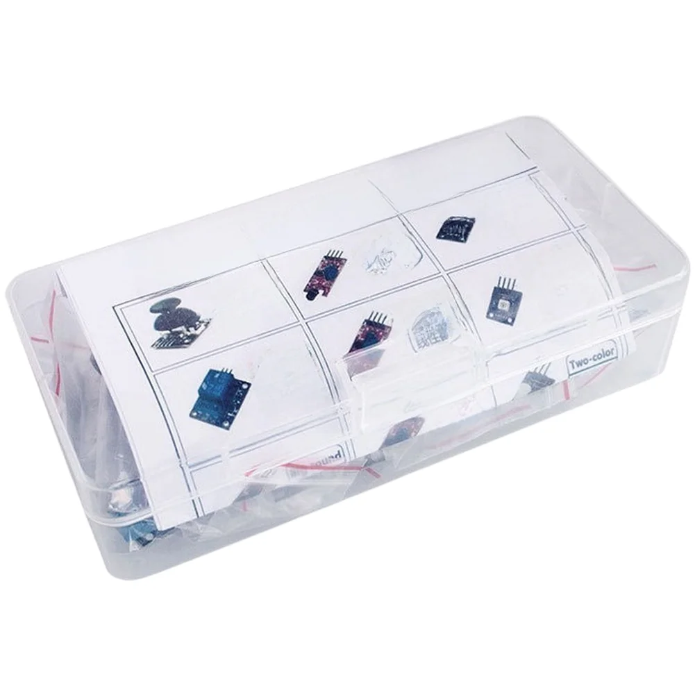 37/45 Sensors for Kit 37 In 1 Sensor Kit For Arduino With 5V Power Supply And Resources Plastic Box For Straightforward Mounting