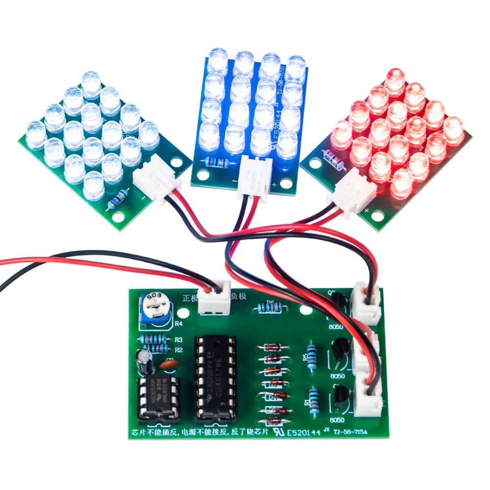 DIY Electronic Kit LED Three-C - огляд і ціна Pcb Etching Kit