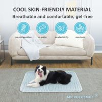 Instant Cooling Mat for Pets, Summer Dog Cat Cooling Pad, Durable Waterproof Gel Ice Pad, Non-Toxic Pet Bed for Dogs Cats,