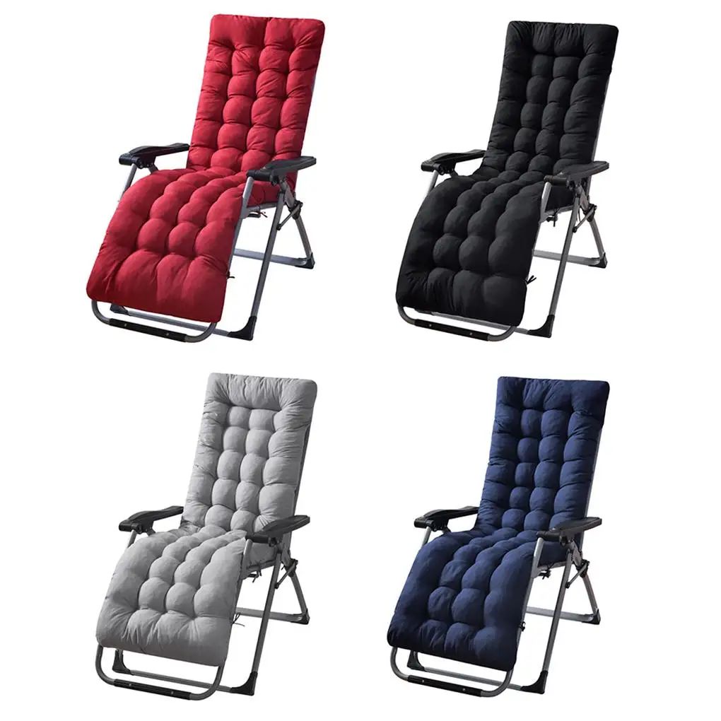 Chaiselongue Kissen Polyester Modedesign Terrassen matratze Innen wasch bar Liege kissen Gartenmöbel