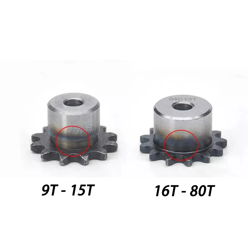 Peijian 1pcs/lot #25 ChainDriveSprocket 9/10/11/12/13/14/15/16 To 24 ToothPitch 1/4