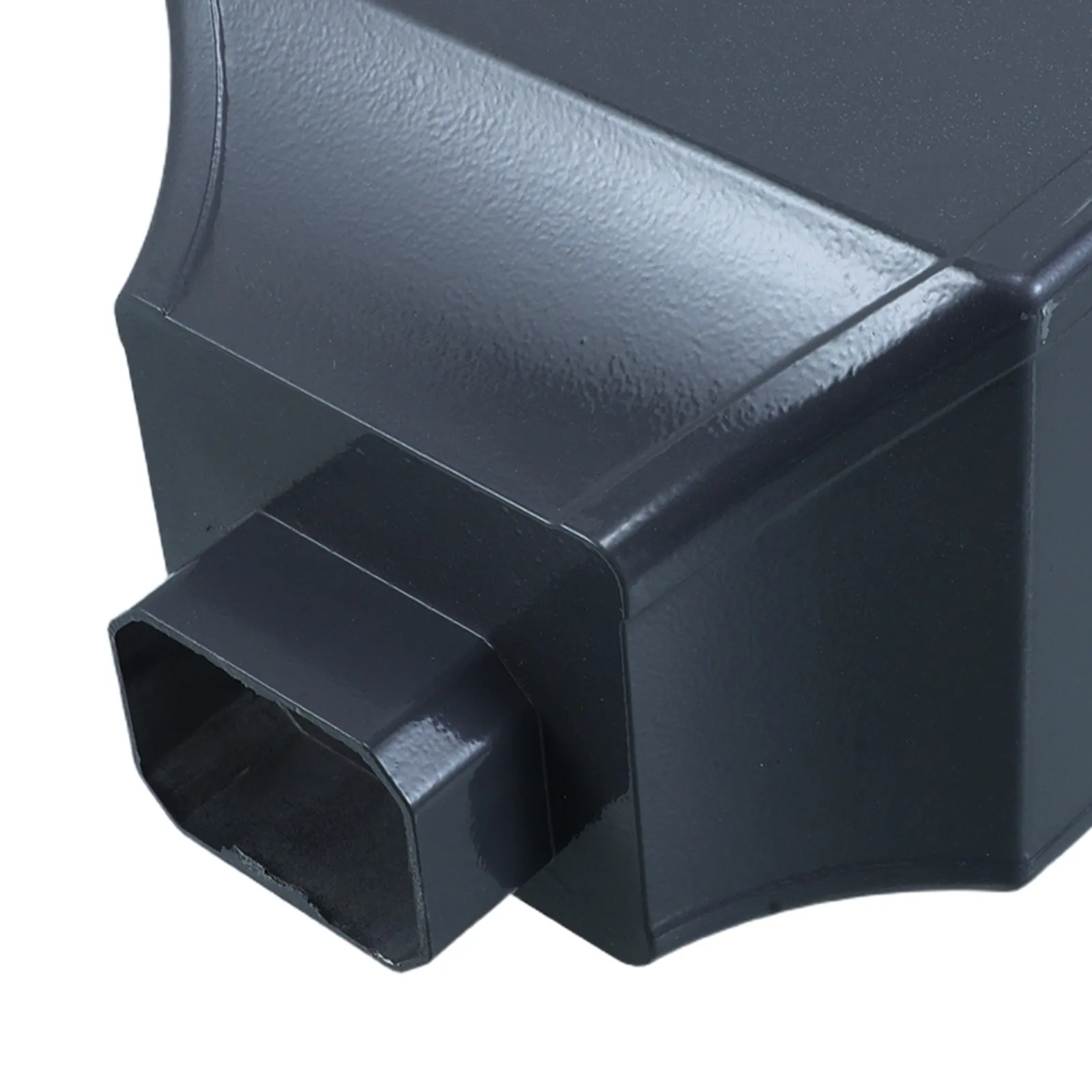 Rainwater Collector Diverter Aluminum Alloy 30x22x18cm Downspout Drainage Adapter Outdoor Gutter Extension Rain Barrel Connector