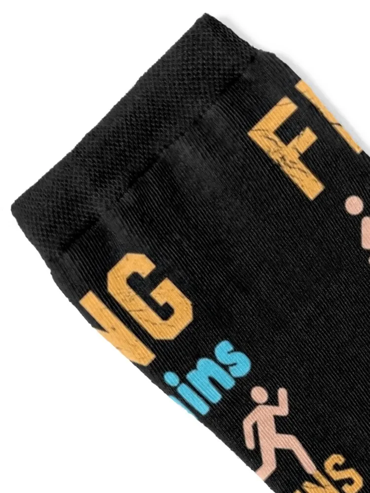 Physical Therapist-Fixing Pains and Making Gains Socks happy Stockings man funny gifts japanese fashion Socks Female Men's