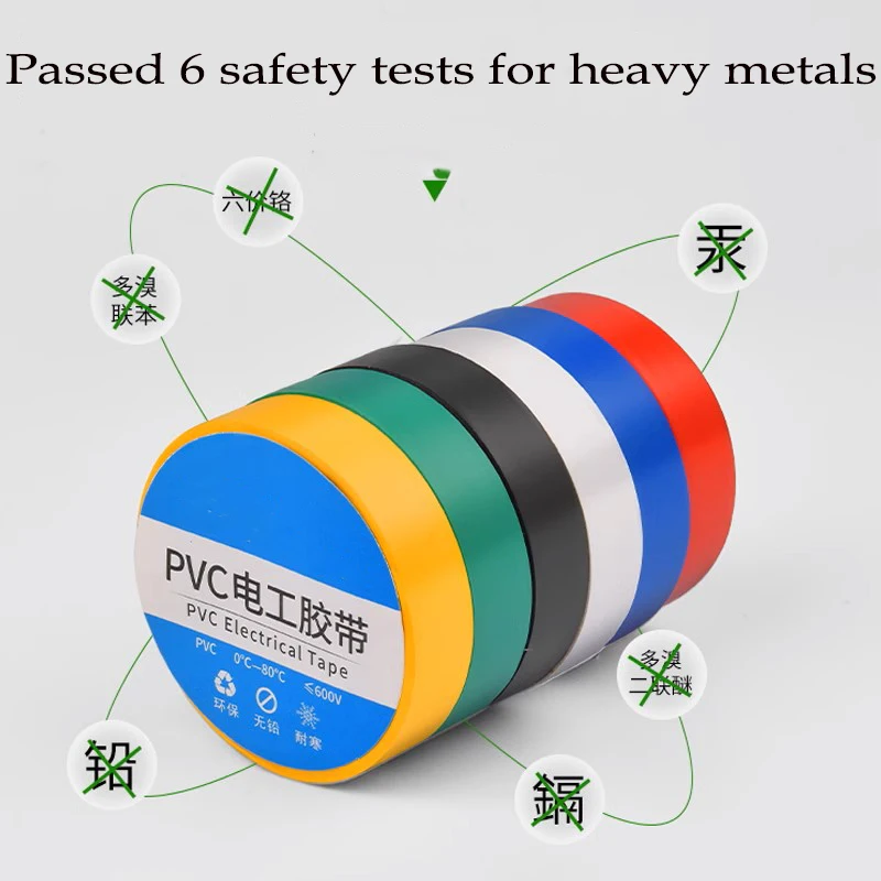 Original Super Sticky Electrical Waterproof Flame Retardant Tape PVC Insulated Wire Tape Harness Loom Protection Tape