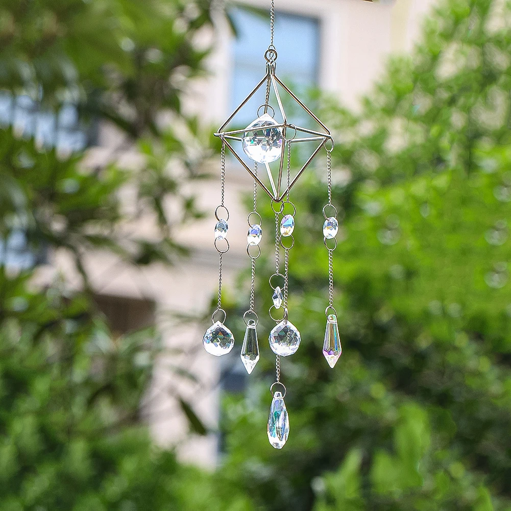 Crystal Suncatchers Hanging Wi - огляд і ціна Crystal Ball Decor