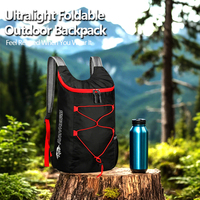 15L Multifunctional Outdoor Waterproof Foldable Backpack Bags Nylon Fabric Sports Bag Camping Cycling Hiking Travel Sports bag