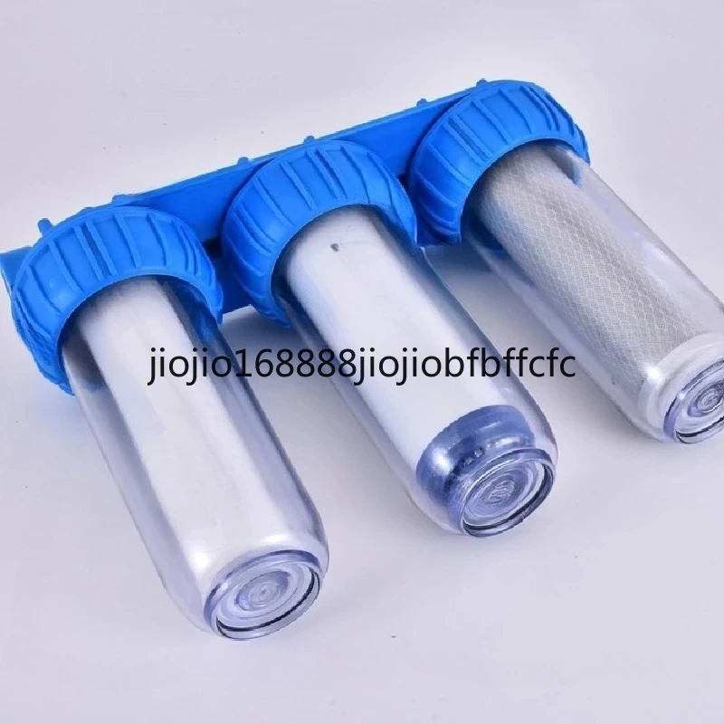 Suitable for high-pressure cleaning equipment in elemental livestock farms, 10 inch three-stage washable filter