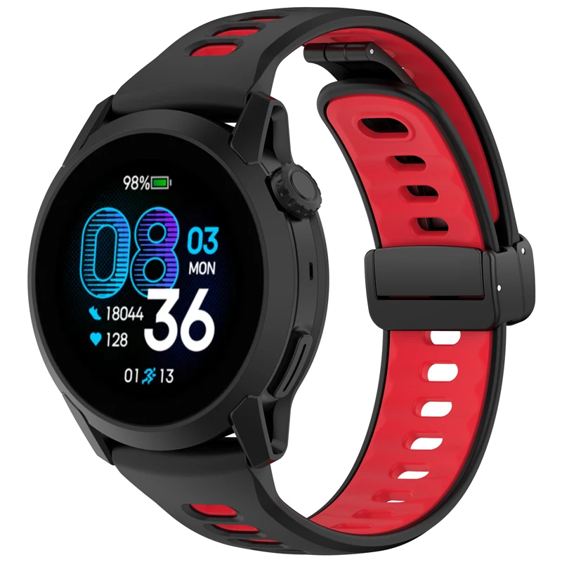 22mm Magnetic Band For COROS PACE 4 3 PACE Pro APEX Pro Silicone Strap Bracelet For COROS APEX 2 Pro 46mm APEX 4 42mm Wristband