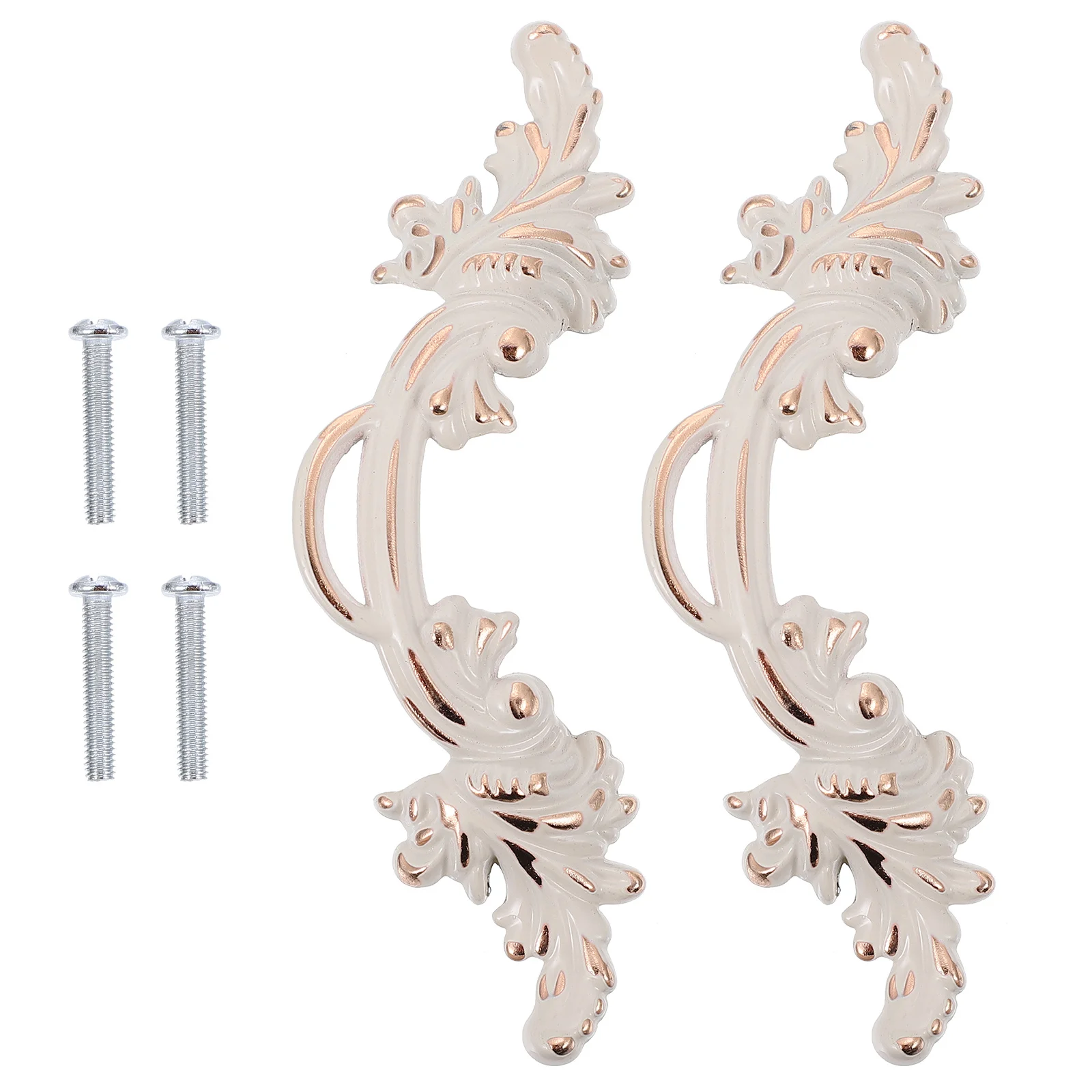 2 قطعة مقبض أوروبي عتيق سبائك الزنك خزانة الباب سحب لخزانة ملابس بأدراج مقبض خزانة تركيب الأجهزة المنزلية #1