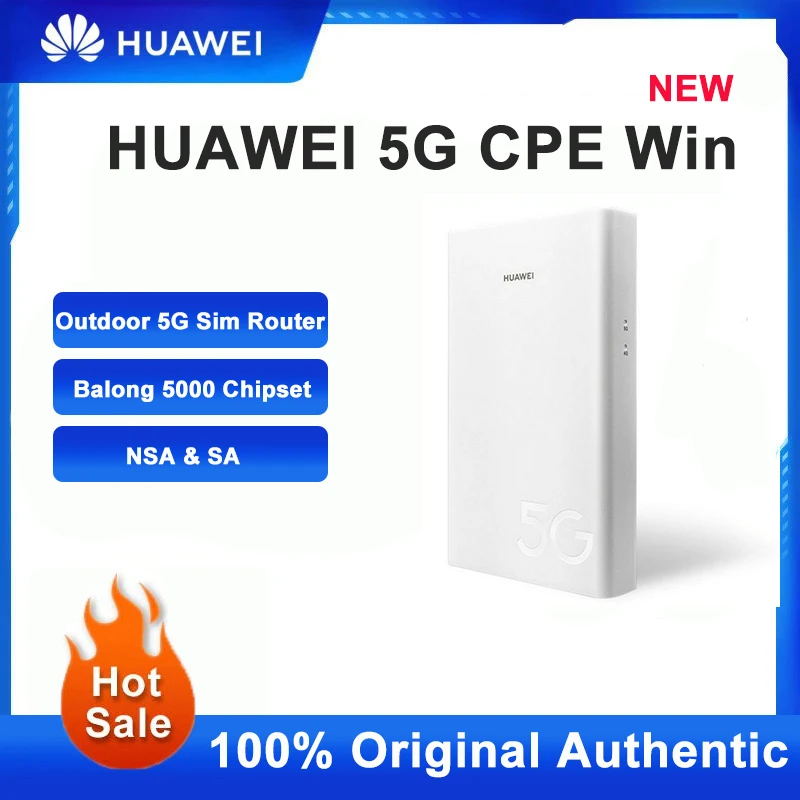 Ontgrendeld Huawei 5G Cpe Win H312-371 Outdoor Router Ge Lan Poort Balong 5000 Nsa Sa 4G/5G Cpe Modem Router Waterdichte Ondersteuning Poe