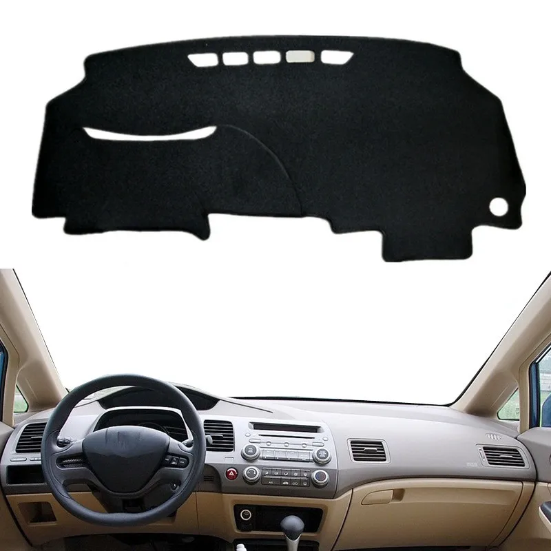 

For Honda Civic Acura CSX 2006 2007 2008 2009 2010 2011 Car Styling Dashboard Cover Mat Instrument Sun Shield Carpet Accessories