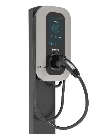 

JET Type1 J1772 Level 2 Wall-Mounted Fast Charging Station New 3.5KW-7KW EV Charger with 32A Rated Current Model JETZQ