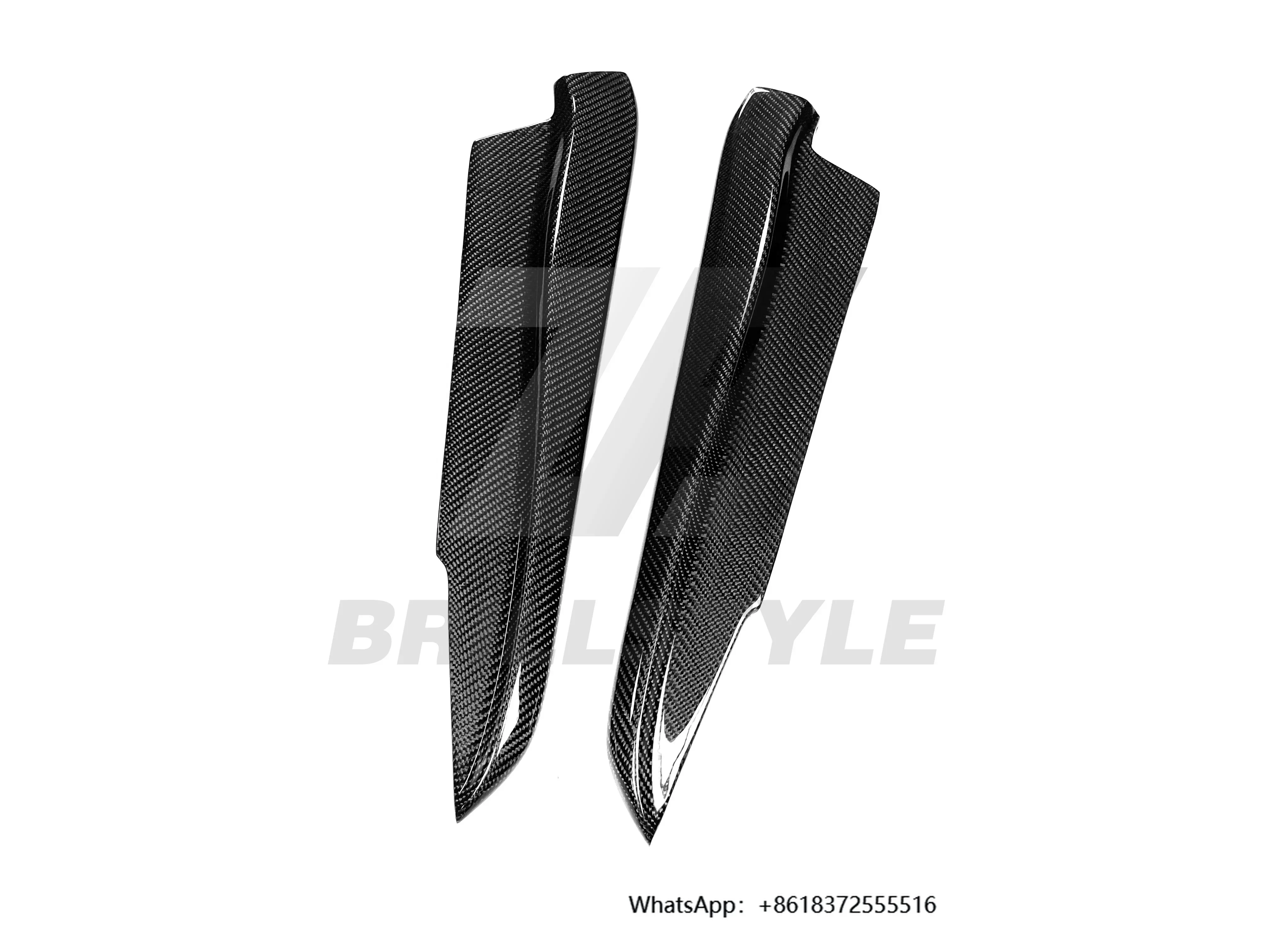 

X Carbon Fiber Rear Lip Splitters For 3 Series E92 E93 M3 Carbon Fiber Rear Bumper Splitters 2008-2013