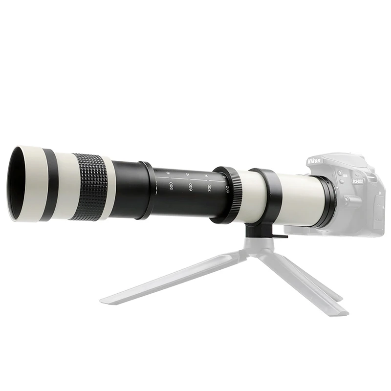 Lightdow 420-1600mm F8.3 كامل الإطار متوسط المقربة رئيس عدسة لكانون RF/EF/EF-S/EF-M فوجي XF نيكون Z/F سوني E M4/3 L Pentax