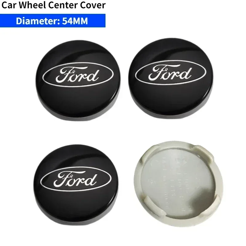 Car Wheel Center Cover Car Hub Caps Accessories for Ford Shelby ST Focus Fusion Transit Fiesta Mk6 Explorer Ranger Kuga Maverick