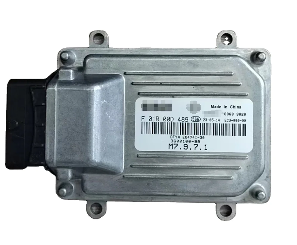 Fit for Dongfeng Sokon DFSK Auto Aftermarket New ECU ECM Engine Computer Module Control Unit F01R00D489 3600100-98 M7.9.7.1