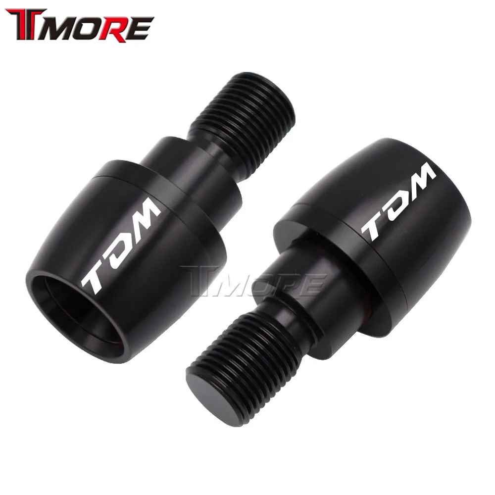 For Yamaha TDM 850 1991-1999 TDM 900A 2004-2010 Motorcycle Accessories CNC Aluminum Handlebar Grip Ends Plug Slider Cover