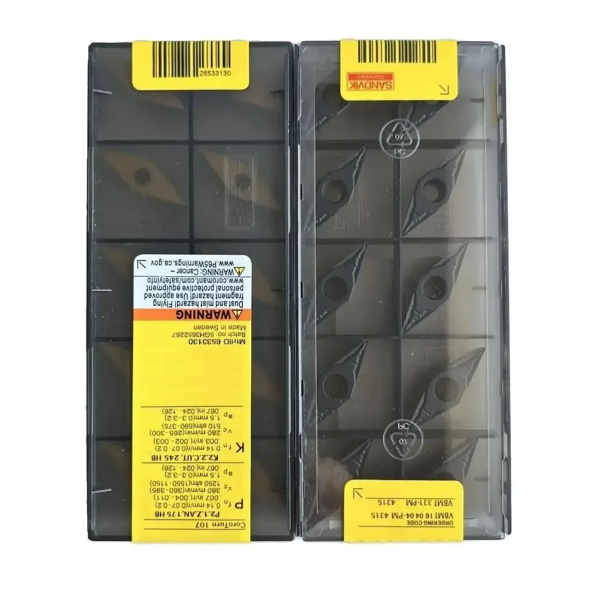 

SANDVIK-Coromant / VBMT160404-PM 4315 / 10 Pcs