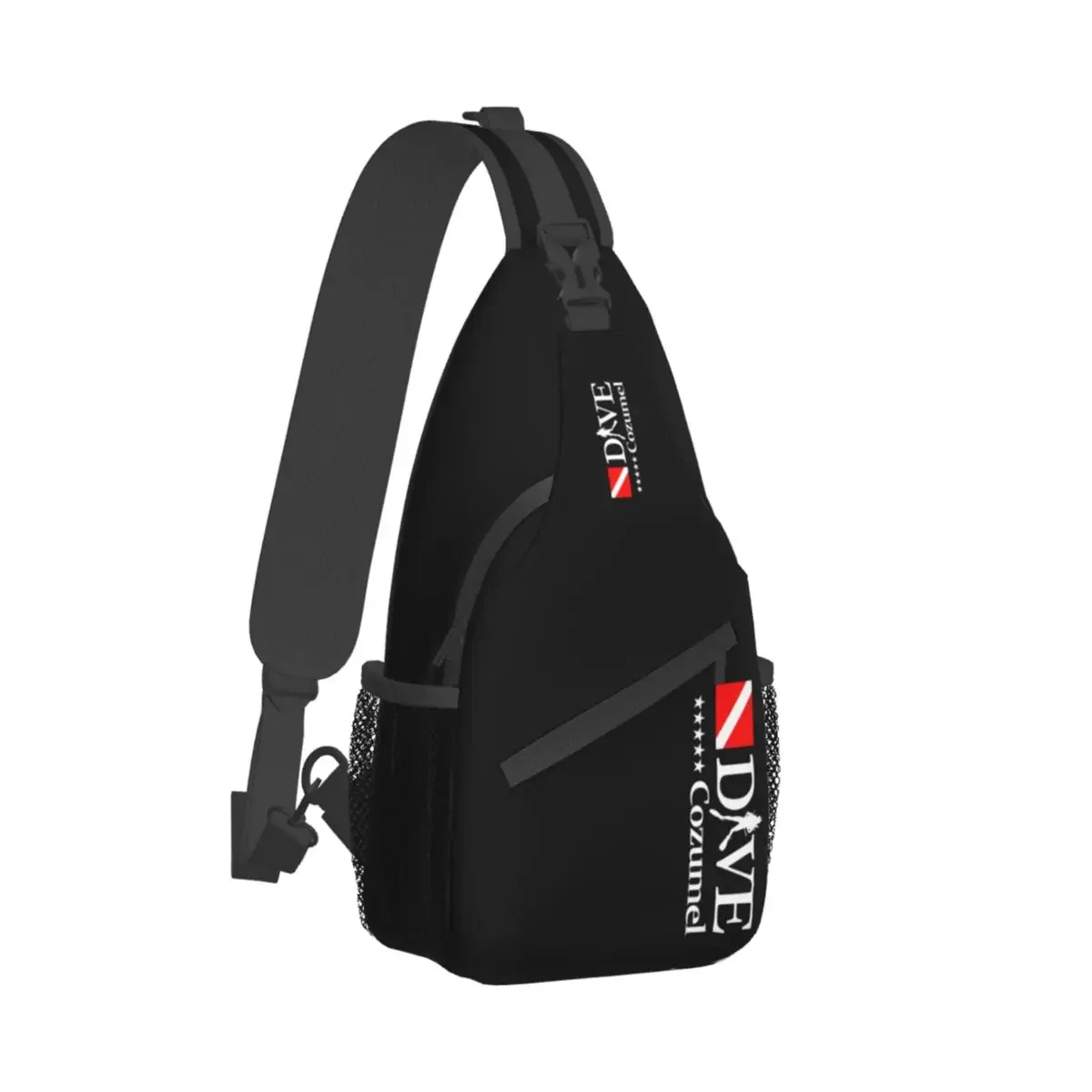 Cozumel Crossbody Chest Bags Dive Scuba Diving Pockets Travel Pack Messenger Sports Teens Shoulder Bag Unisex