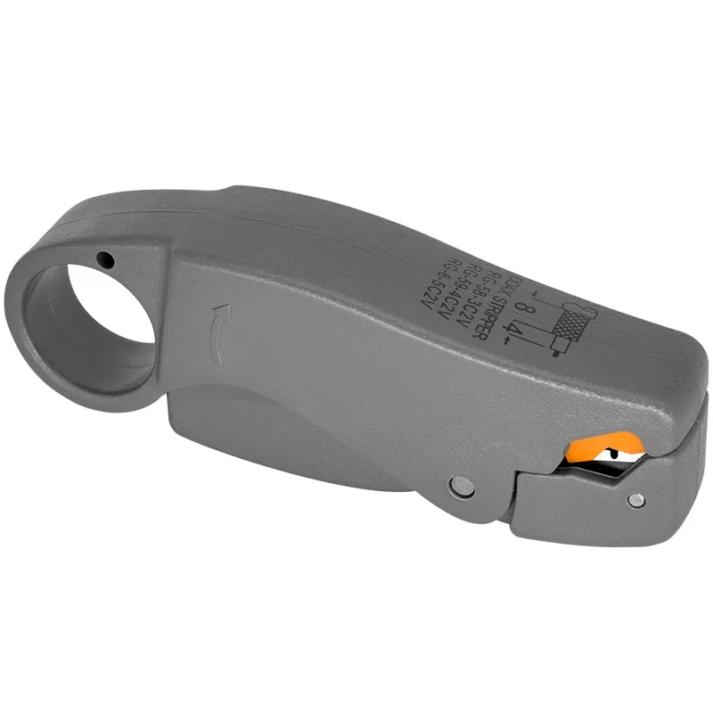 Инструмент для зачистки кабеля CNCOB для зачистки кабеля RG-58-3C2V, RG-59-4C2V, RG-6-5C2V длиной 10 мм и 12 мм.