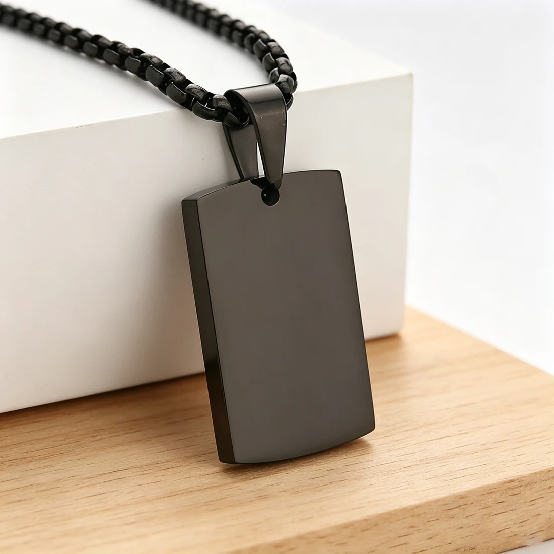 Glanzend gepolijste leger hond - Mens Dog Tag Necklace recensie en prijs