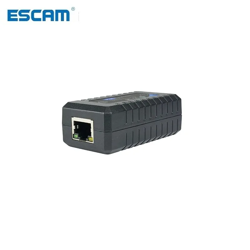 ESCAM 1 Port 10/ 100M PoE Extender IEEE 802,3 af Für Ethernet Security Systeme IP Kamera