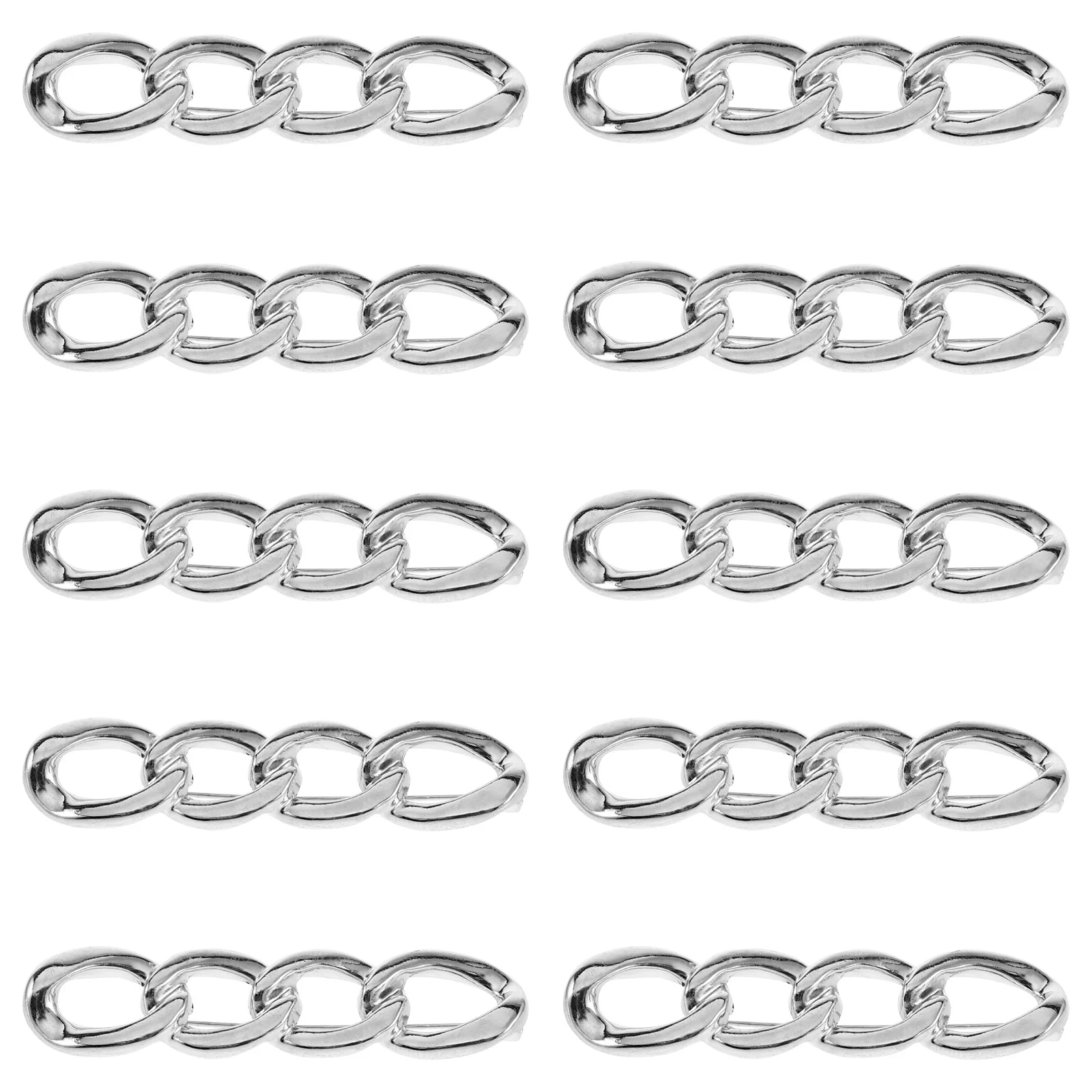 

10pcs Waist Tightener Clips For Women Adjustable Button For Jeans No-Sew Pant Waist Reducer Skirt Tightener Alloy Brooch Pants