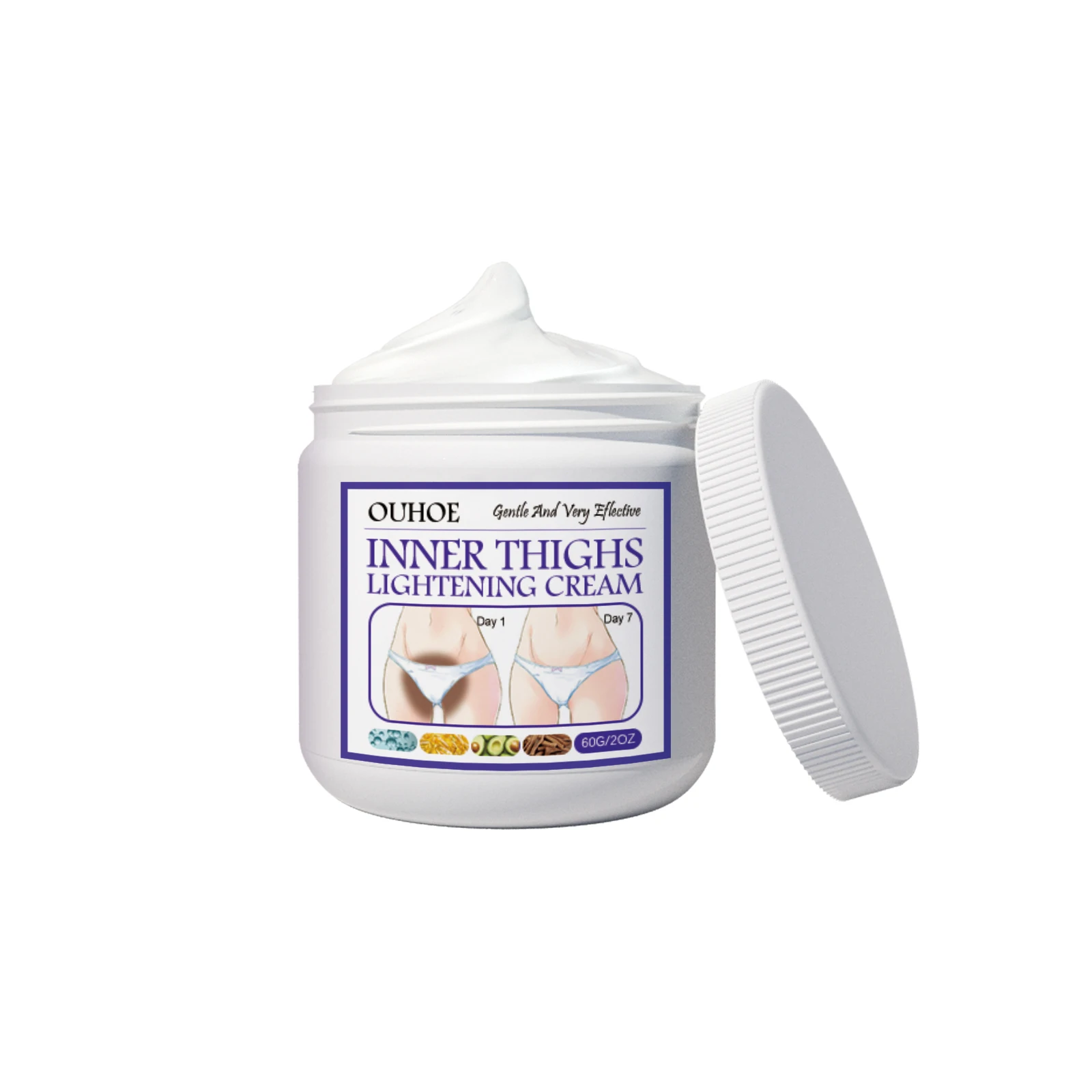 Private Parts Whitening Cream Inner Thigh Darkness Removal Whiten Butt Elbow Dark Spot Melanin Removal Body Snow Bleach Cream