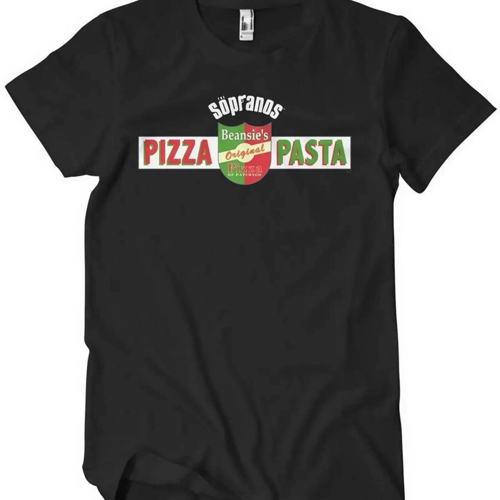 Sopranos The Beansie's T Shirt PA 1 SPNS004 42946 vintage Washed Casual designer clothes Top For Everyday Wear Breathable