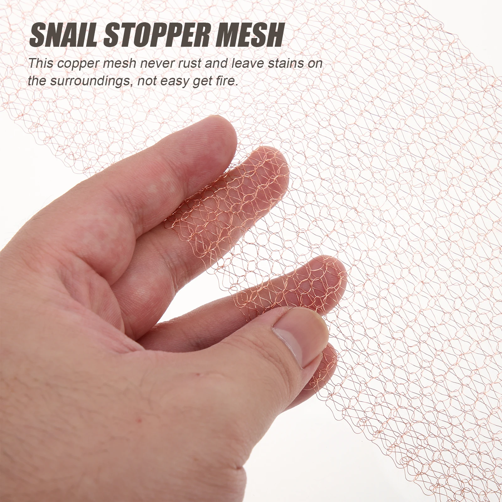 Прочная пробка для улитки, медная сетка, гибкая, легкая, можно разрезать, для сада, дома, защита, пробка для улитки, домашняя медная сетка