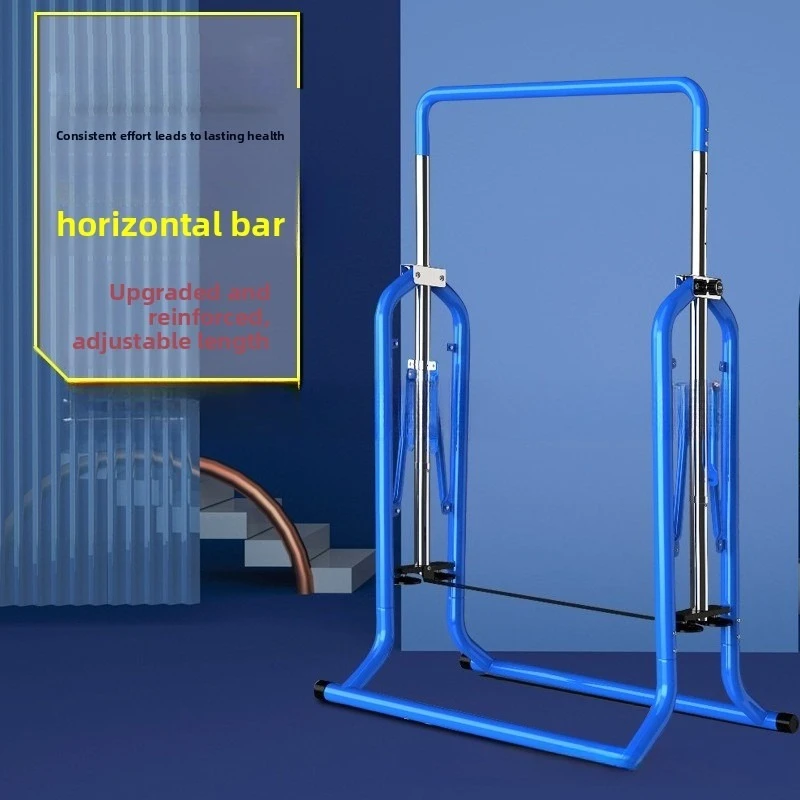 Folding Horizontal Bar Indoor Pull-up Device Students' Height Increasing and Fitness Sports Equipment Portable Fitness Equipment