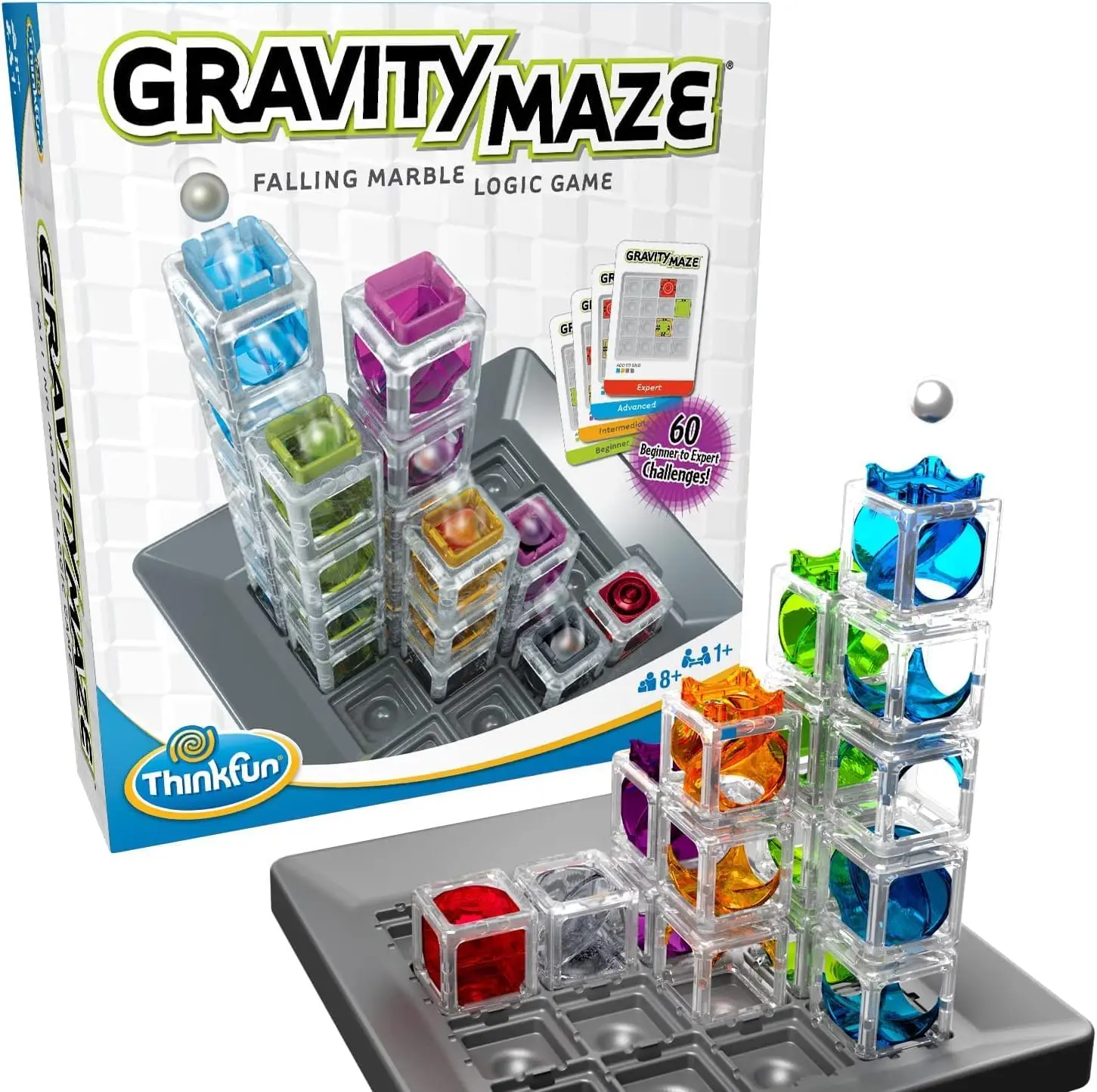 

3D Gravity Race Run Blocks Maze Ball Brain Game STEM Toys for Parent-children Interaction Family Board Games