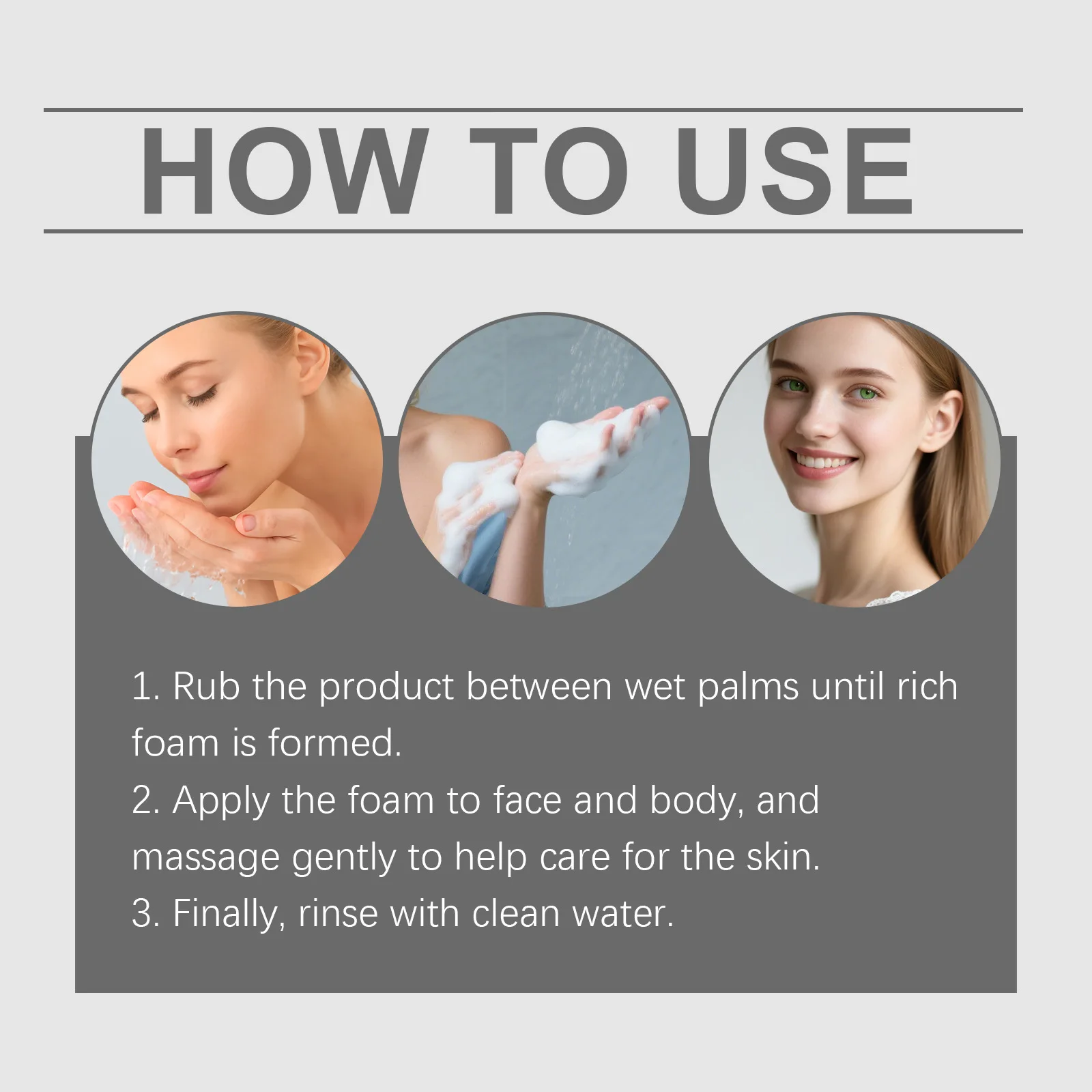 OCEAURA Lemon Exfoliating Soap Clean Pores Remove Dirt Firm Skin Improve Roughness Deep Hydrate Oil Control Body Nourishing Soap