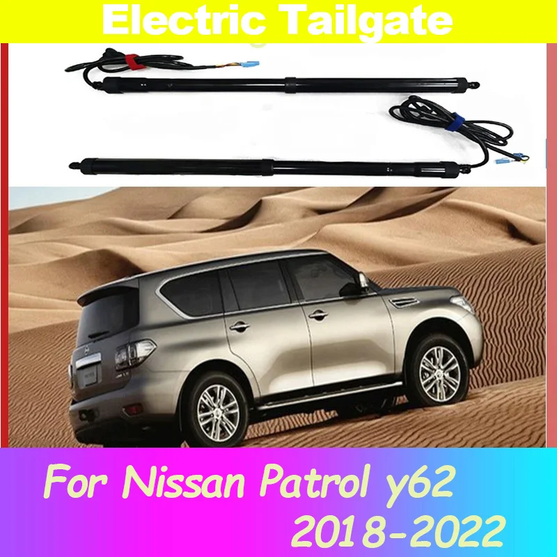 Electric Tailgate Smart Electric Trunk Drive Car Accessory For Nissan Patrol y62 2018-2022 Electric Motor for Trunk Kick Sensor