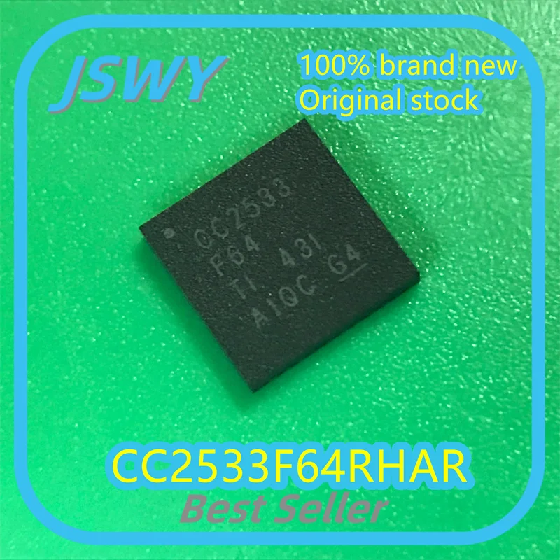 (5/10pcs) CC2533F64RHAR CC2533F64 VQFN40 Wireless Transceiver New and Original