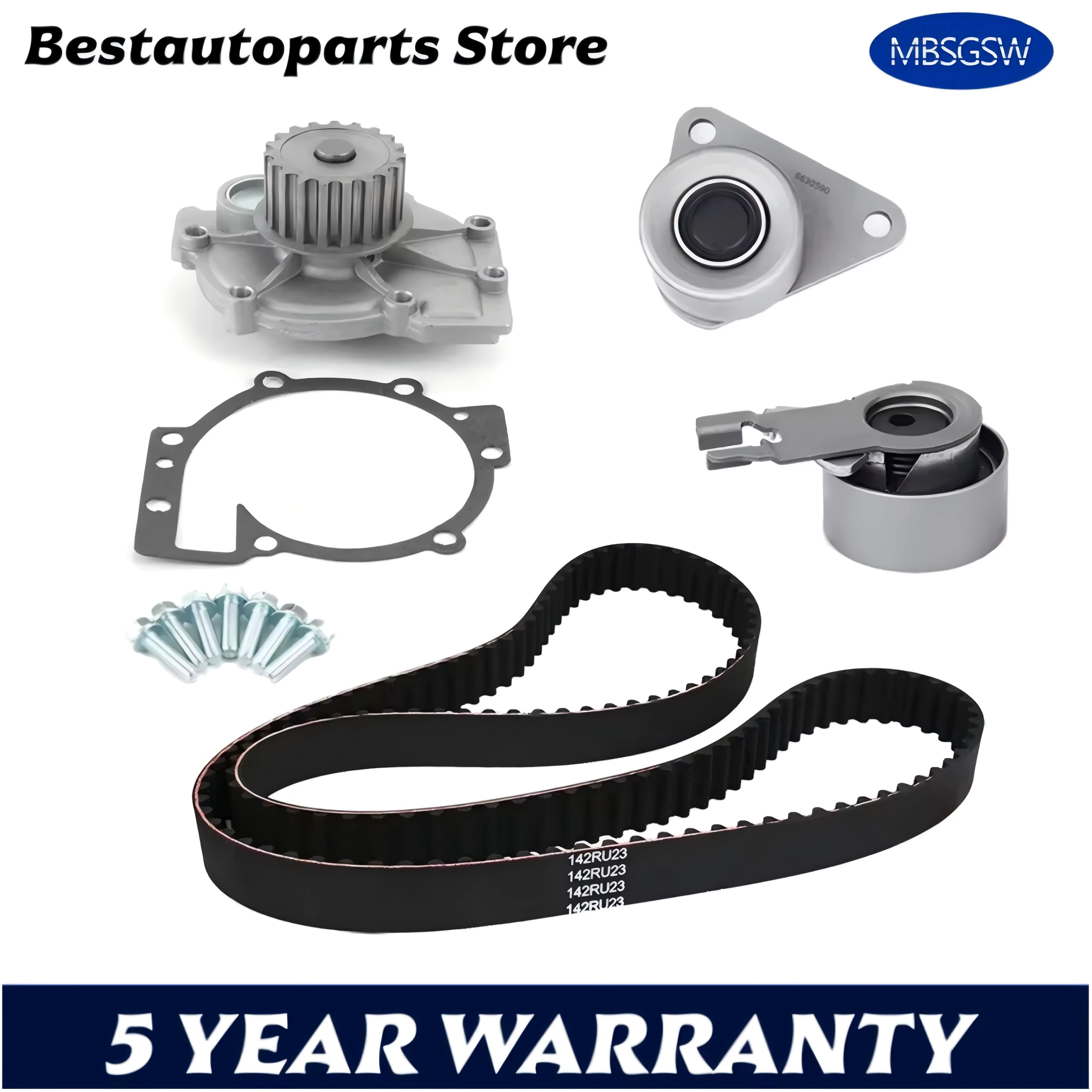 Timing Belt Kit Water Pump Fits For VOLVO C30 C70 S40 S60 S70 S80 V40 V50 V60 V70 XC60 XC70 XC90 2.4L 2.5L B5244 B5254 95-18