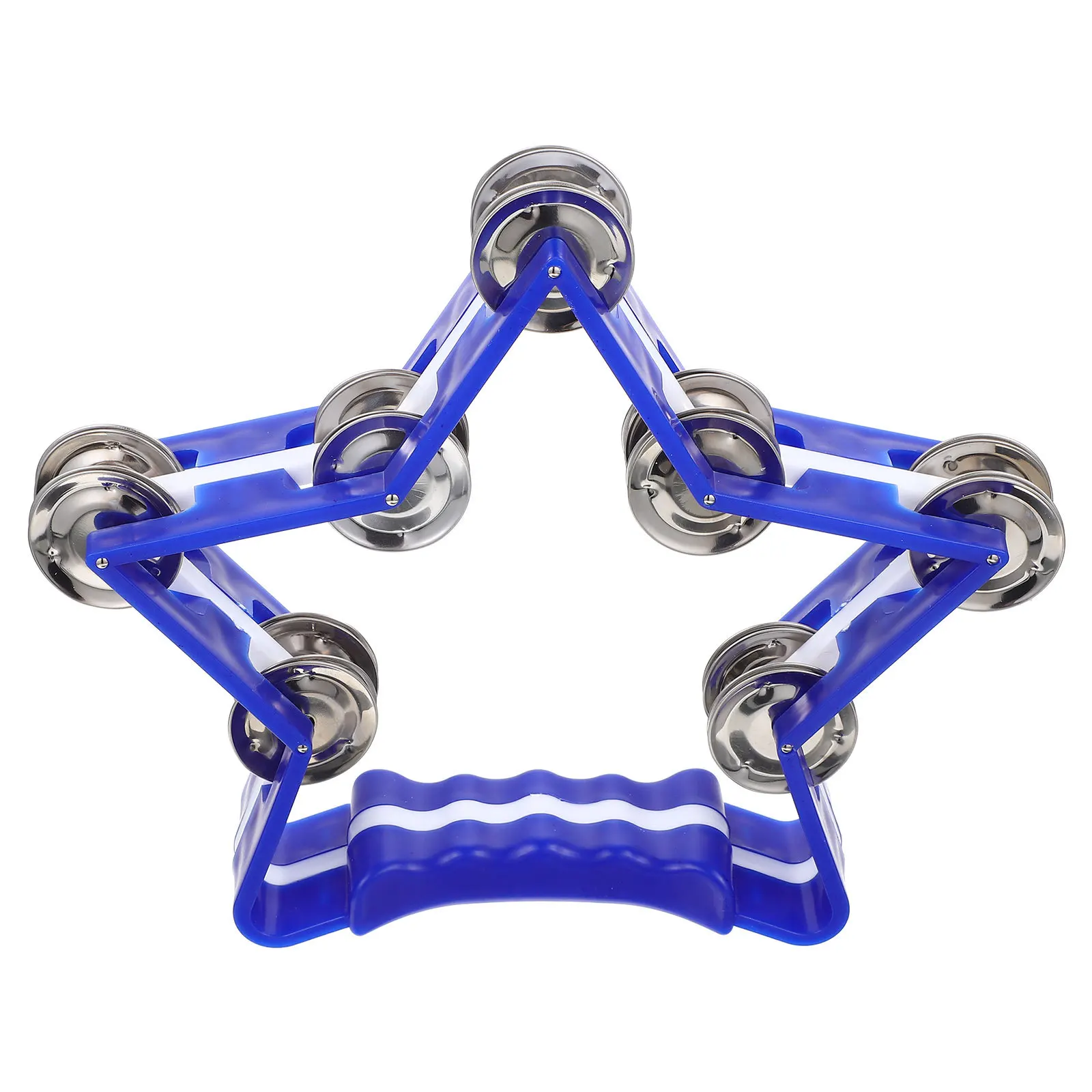 

Hand Bell Five-Star Shaped Rhythm Percussion Music Instrument Sound Handheld Bell Music