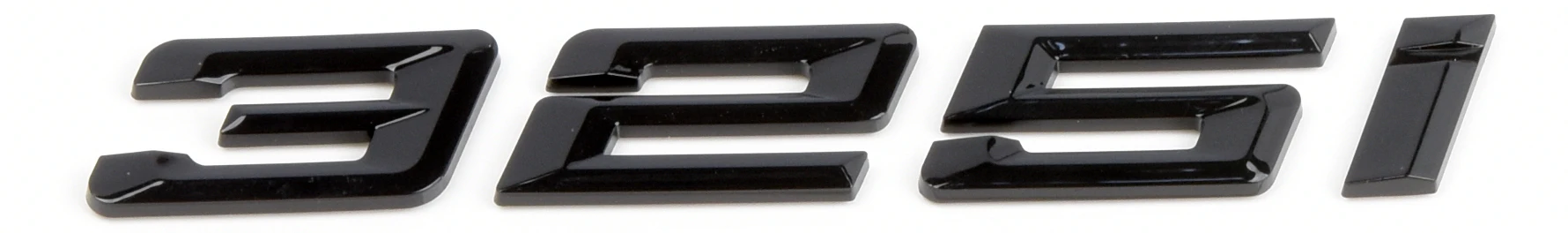 

Gloss Black Car Styling for 3-series F30 F31 F34 E90 E46 316i 320i 325i 330i 335i Rear Boot Trunk Emblem Lettering Badges