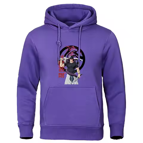 2025 Spring And Autumn Man's Fushiguro Toji Jujutsu Kaisen Logo Print Best Seller Skin-Friendly Hooded Coat Pullover Hoodies