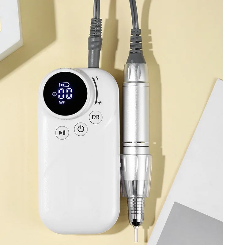 S-301 Rechargeable Portable Nail Drill Machine Electric Manicure Pedicure Polishing File