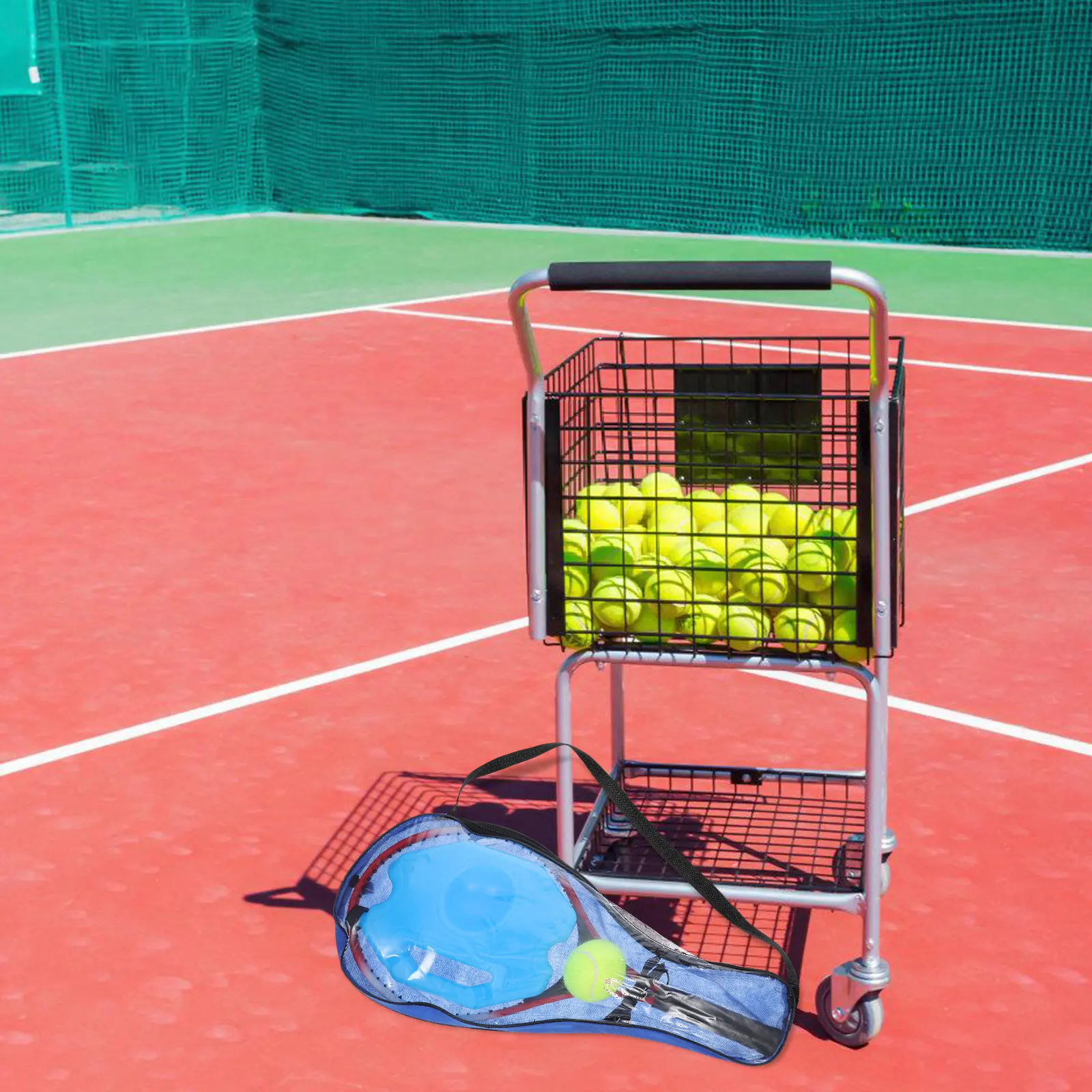 

1Set Professional Tennis Trainer Kit Rebound Practice Equipment for Beginners Indoor Outdoor Training with Carbon Fiber
