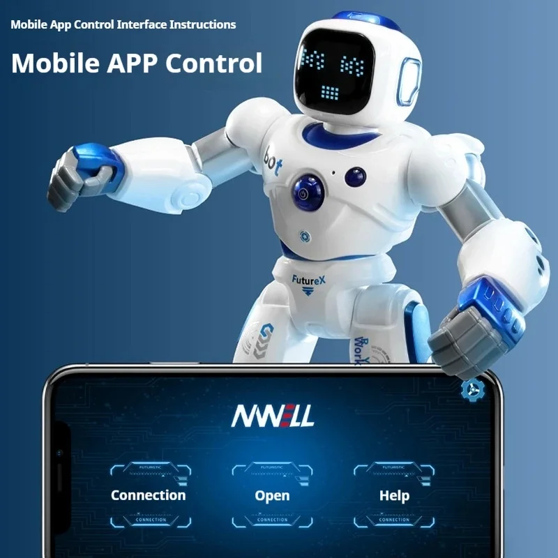 New  Ai Smart Remote Control Robot Voice Interaction Programmable App Remote Controlled Dancing Educational Toy Gift For Kids