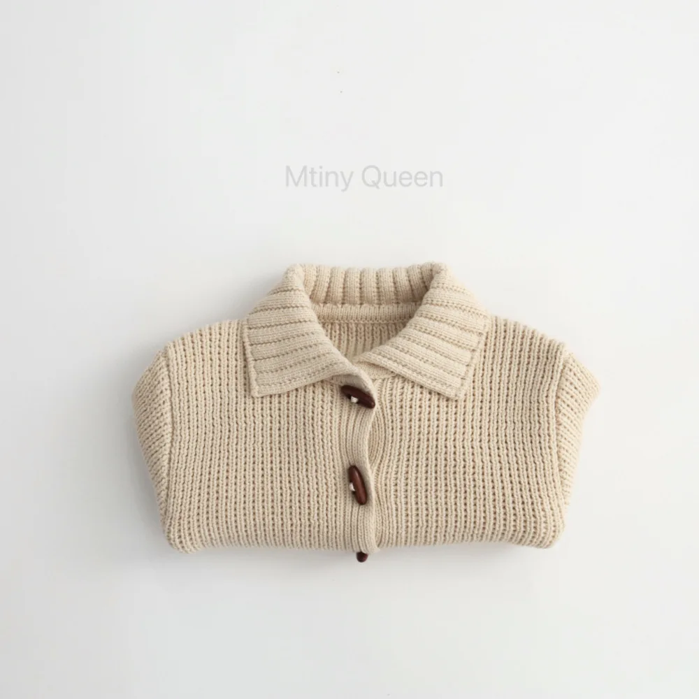 2026 Children Sweater Coat Spring and Autumn New Cotton Knitted Baby Boy’s Cardigan Coat Solid Color Horn Button Sweater 2 2026 Children Sweater Coat Spring and Autumn New Cotton Knitted Baby Boy's Cardigan Coat Solid Color Horn Button Sweater 2