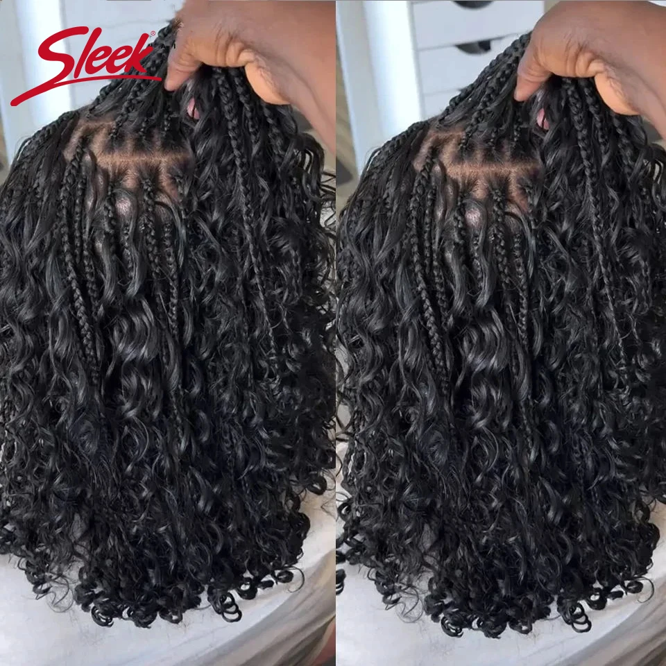 Sleek Remy Human Brazilian Bouncy Bulk Loose Wave Bundles Hair For Braiding Nature Black 10 To 22 Inches Braids No Weft Bulk