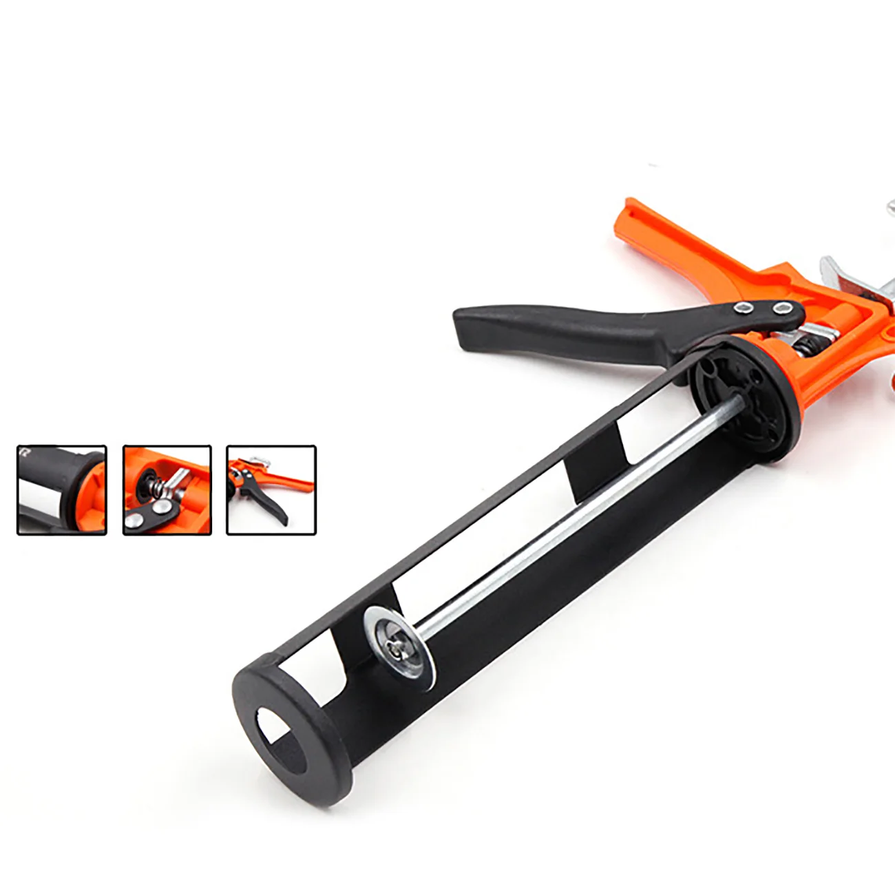 Caulking Gun Tool Kit Glass Glue Beauty Sewing Silicone Caulking Gun Multifunction Grout Scraper Tool For Home Doors Windows