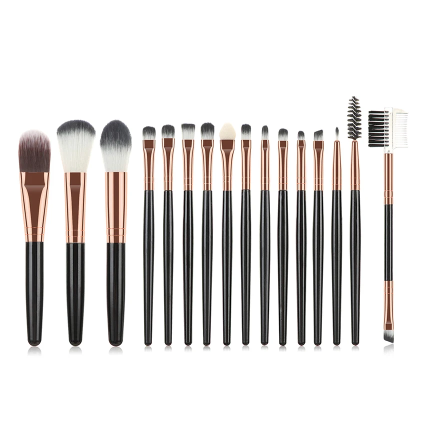 SAIANTTH 16pcs professional makeup brushes set foundation eye shadow powder blush lip eyelashes eyebrow eyeliner cosmetic tool