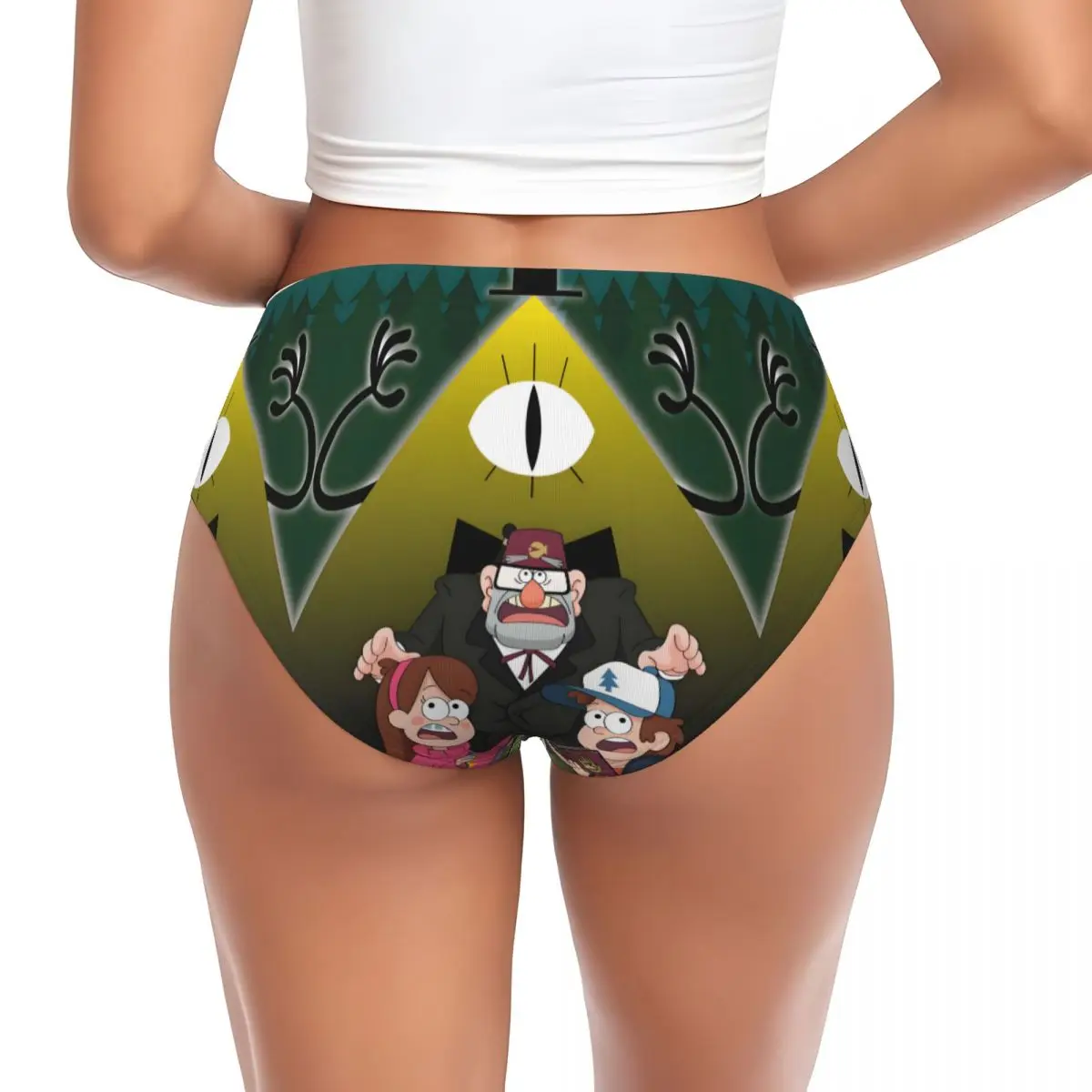 مخصص النساء الجاذبية يقع الكرتون سراويل الراحة أنيمي مضحك ملخصات الملابس الداخلية
